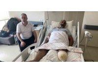 Deprem sırasında balkondan atlayarak hayatta kalan Çelik korku dolu anları anlattı