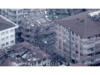 Deprem bölgesi Bayraktar AKINCI kamerasında