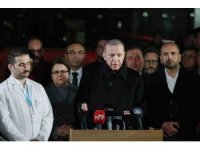 Cumhurbaşkanı Erdoğan: “Bu coğrafyanın tarihte gördüğü en büyük deprem felaketiyle karşı karşıya kaldık”