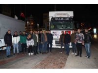Nazilli’den 117’nci yardım aracı deprem bölgesine gönderildi