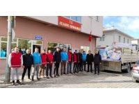 Aslanapa’dan deprem bölgesine erzak ve ekipman sevkiyatı devam ediyor