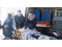 Kara Havacılık Komutanlığı, yaralı depremzedelerin tahliyesini sürdürüyor