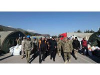 Mehmetçik Hatay’a lojistik destek üssü kurdu