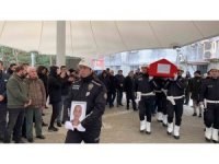 Depremde ölen Başkomiser ve eşi Çorlu’da ebediyete uğurlandı