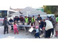Çameli Belediyesi’nin sahra mutfağı Hatay’da hizmete başladı