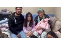 Sığındığı GASKİ tesislerinde doğurdu