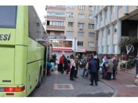 Hatay’daki depremzedeler Nazilli’ye getirildi