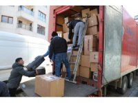 Kağıthane’den deprem bölgesine 60 tır dolusu yardım gitti