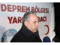 Talas’tan Deprem Bölgesine Gece Gündüz Yardım
