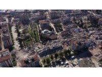 Hatay’daki acı manzara havadan görüntülendi