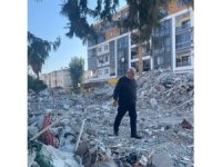 Başkan Atay, deprem bölgesinde temaslarını sürdürüyor