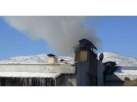 Tunceli’de baca yangını büyümeden söndürüldü