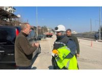 Başkan Atabay deprem bölgesine gitti