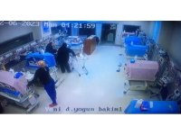 Şiddetli sarsıntıya rağmen kuvözleri bırakmadılar