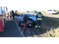 Tekirdağ’da feci kaza: 5 yaralı