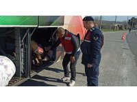 Yolcu otobüsünde uyuşturucu ile yakalandılar