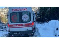 Rize İl Özel İdaresi ekipleri ambulans için seferber oldu