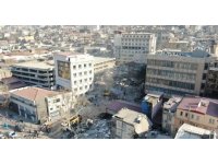 Fotoğrafları ortaya çıktı: Çöken otelin kolonları tabela için tahrip edilmiş