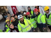 Marmaris Arama Kurtarma ekibi deprem bölgesinde çalışmaya devam ediyor