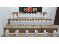 Samsun’da 2 bin 375 litre etil alkol ele geçirildi