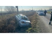 Otomobil takla attı: 1 yaralı