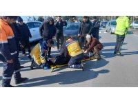 Ereğli’de trafik kazası 1 yaralı