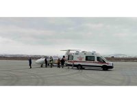 Enkaz altından 11 gün sonra kurtarılan Aleyna, ambulans uçakla Ankara’ya getirildi