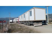 Nurdağı’nda konteyner kent çalışmaları hız kazandı