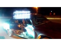 Gazipaşa’da otomobil ile motosiklet çarpıştı: 2 yaralı