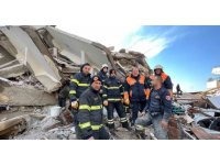 Depremzede Elif’in kurtarıcıları Burdur’a döndü