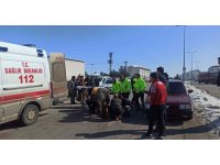 Karaman’da otomobilin çarptığı kadın yaralandı