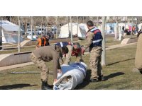 Diyarbakır’da çadırlar tek noktaya toplandı