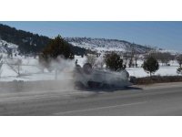 Kütahya Tavşanlı’da otomobil takla attı: 2 yaralı