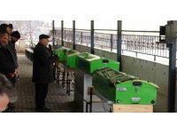 Astsubay ile öldürdüğü 4 kişinin cenazeleri toprağa verildi