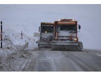 Erzincan’da kardan 31 köy yolu ulaşıma kapalı