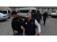 Samsun’da DEAŞ’tan gözaltına alınan 5 yabancı uyruklu adliyeye sevk edildi