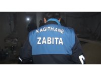 İstanbul’da akılalmaz olay: Zemine 1.5 metrelik kaçak kat indi