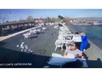 Rüzgarın savaş alanına çevirdiği işletmenin müdürü o anları anlattı