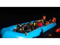 Ayvacık açıklarında Afganistan uyruklu 116 kaçak göçmen kurtarıldı