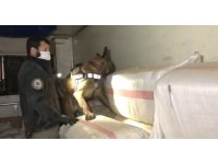 TEM’de durdurulan saman yüklü tırdan 99 kilo eroin çıktı