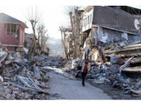 Sessizliğe bürünen Kahramanmaraş’ın ara sokakları havadan görüntülendi