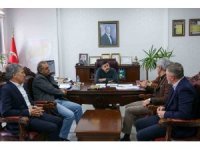 STSO Yönetim Kurulu Afet Bölgesi ilan edilen Gürün’de