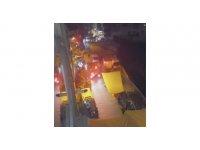 İtfaiyeye semt pazarı engeli, zor anlar kameralara böyle yansıdı