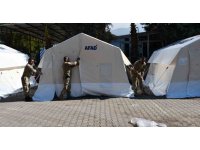 Payas’ta depremzedeler için kurulan çadır sayısı 580’e ulaştı