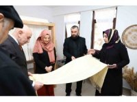 Geleneksel Beypazarı Bürgüsü Atölyesi depremzedeler için seferber oldu
