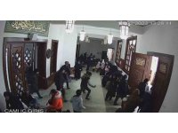 Malatya’da depremin yeni görüntüleri cami kamerasına yansıdı