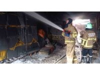 Kırıkkale’de depo yangını