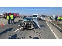 Elazığ’da trafik kazası: 1 ölü, 4 yaralı