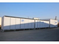 Uğur Soğutma’dan deprem bölgesine seyyar banyo ve tuvalet desteği