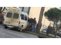 Samsun’da minibüs refüjdeki korkuluklara çarptı: 1 yaralı